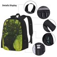 thumbnail image 3 of Disketp Screaming Horror Art Mochila Estampada de Gran Capacidad con Lonchera y Estuche, Set de 3 Piezas para Estudiantes, 3 of 7