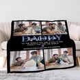 thumbnail image 4 of Aunt Gifts from Niece, Nephew - Personalized Picture Blankets for Aunts - Unique Gift for Aunts - Best Aunt Ever Gifts for Birthday - Aunts Blankets for New Aunt, 4 of 6