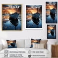 thumbnail image 4 of Designart "Skies Boat Germany Dutch wall art" Germany Floater Framed Canvas Art Print, 4 of 7