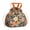 Pioneer Flower-2, variant on Pioneer Flower Drawstring Lunch Bag Women - Drawstring Lunch Bag Insulated for Work Office - Stain-Resistant Large Lunchbags for Women with Multi-Pockets