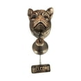 thumbnail image 2 of Honeeladyy Bulldog Welcome Doorbell - Vintage 3D Bulldog Welcome Doorbell, Wall Mounted Decorative Hanging Bell for Entryways, Yard, Garden, Outdoor, Gift for Dog Lovers, 2 of 5