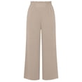thumbnail image 5 of Yuanlook Women's Wide Leg Palazzo Pants Summer Beach High Waisted Cropped Flowy Pants 2026 Dressy Casual Trousers with Pockets S-XXL, 5 of 7