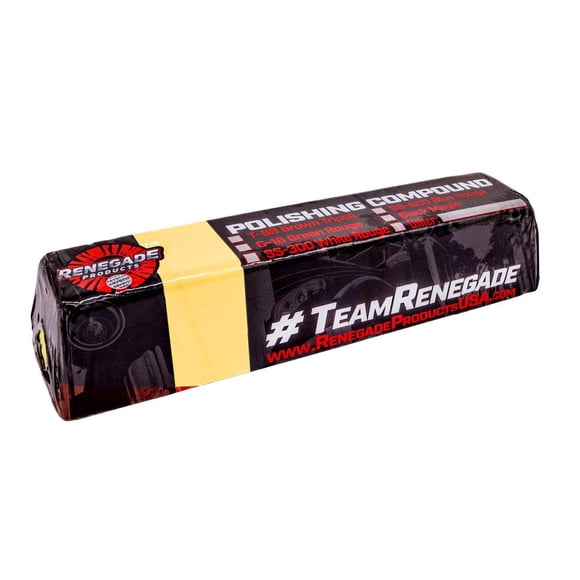 Renegade Products Premium Metal Polishing Compound Bars for High Speed Polishing On a Right Angle Grinder or Table Top Buffer (Yellow)