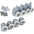 thumbnail image 5 of Shower door rollers 8-pack Shower sliding door rollers Shower enclosure rollers 23 mm, 5 of 5