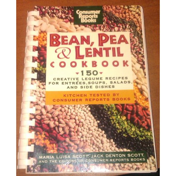 Pre-Owned The Bean, Pea & Lentil Cookbook (Plastic Comb) 0890433631 9780890433638
