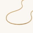 thumbnail image 3 of 10K Yellow Gold Necklace Gold Rope Chain 16" 18" 20" 22" 24" 26" 30, 3 of 9