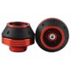 thumbnail image 1 of CNC Aluminum Front Fork Wheel Frame Sliders Motorcycle Scooter Moped Falling Protection Orange, 1 of 3
