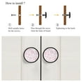 thumbnail image 4 of 4 Pcs Heart Knobs for Kitchen Cabinet Cupboard Dresser Bookcase Drawer Pulls Handles Round Home Decor, 4 of 5