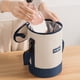 thumbnail image 4 of Fiudx Bolsa Cilíndrica Térmica para Almuerzo, Diseño Multicapa, Mantiene La Comida Caliente o Fría, Tela Repelente Al Agua y Al Aceite, Gran Capacidad para Comidas y Refrigerios, Ideal para Uso En Ex, 4 of 6