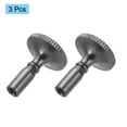 thumbnail image 3 of Unique Bargains Lamp Turn Switch Knob On/Off Replacement Twist Knobs for Lamp Socket, Black 3 Pack, 3 of 6