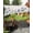 beige, variant on Eucalyptus Leaves Sun Sail Shades Rectangle Canopy,Sunlight Block Heavy Duty Curved Backyard Shade Cover,Botanical Floral Plants Birds Country Waterproof Sun Shades for Patios Garden Pergola 12'x16'