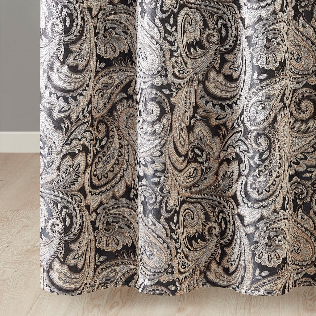 MAYEERTY Jacquard Shower Curtain, 72" x 72", Machine-Washable, Multicolor