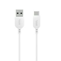 Onn 3' USB to USB-C Charging Cable, White