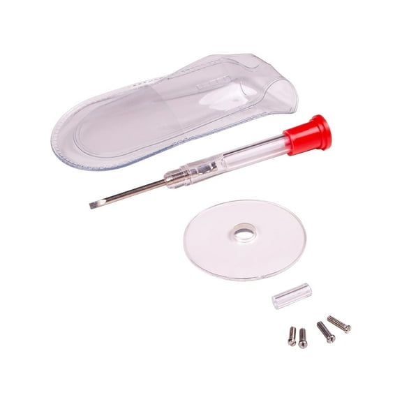 Carex Apex Red Cap Universal Metal Eyeglass Repair Kit, with Storage Pouch and Screw Guide