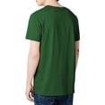 thumbnail image 2 of Hat and Beyond Men's Organic Premium Fitted Double Stitch Hemline Short Sleeve T Shirt, 2 of 6