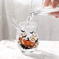 thumbnail image 6 of Artisanal Halloween Glassware Drinking Glass, Handcraftedspooky Halloween Pattern Cup, Unique Glass Mug for Home Bar Gift, 6 of 6