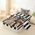 thumbnail image 2 of Erosebridal Fashion Women Gifts Twin Sheet Sets For Adults,Chic Cheetah Print High Heels Bedding 3 Pieces, 2 of 6