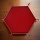 thumbnail image 5 of Bandeja hexagonal plegable enrollable de cuero PU, estera de almacenamiento de doble cara, soporte para dados, caja de almacenamiento, herramientas de almacenamiento para el hogar, 5 of 7