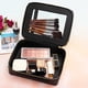 thumbnail image 3 of Organizador de maquillaje Aveniee XL transparente de doble capa con soporte para brochas, 3 of 5