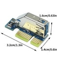 thumbnail image 4 of Carte Adaptateur PCI vers PCI, Convertisseur PCI Express x1 vers PCI, Carte d'Extension PCI-e avec Câble USB3.0, 4 of 7