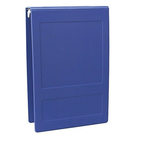 Omnimed Flip 2 Ring Open Poly Binder, Blue, 1.5