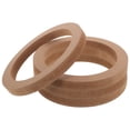 thumbnail image 1 of 2 Pairs Car Speaker Spacer Rings Replacement 6.5 Speaker Rings for Cars Boats Trucks, 1 of 8