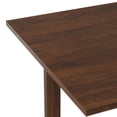 thumbnail image 5 of Simpli Home Wilson 60-76 inch x 36 inch Rectangle Transitional Extendable Dining Table in Walnut Veneer, 5 of 15