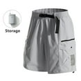 thumbnail image 2 of ZVNAΖH Mens Outdoor Casual Packable Lightweight Water Resistant Quick Dry Fishing Hiking Shorts, 2 of 6