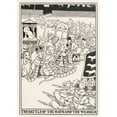 thumbnail image 3 of Percy J. Billinghurst 11x14 Black Modern Framed Museum Art Print Titled - The Battle of the Rats and the Weasels (1900), 3 of 5