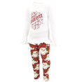 thumbnail image 2 of Unique Baby Girls Most Wonderful Time Christmas Legging Set Outfit (18M, White), 2 of 5