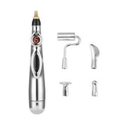 Lixada Electronic Acupuncture Pen Electric Meridians Therapy Massage Pen Meridian Energy Pen Massage Tool