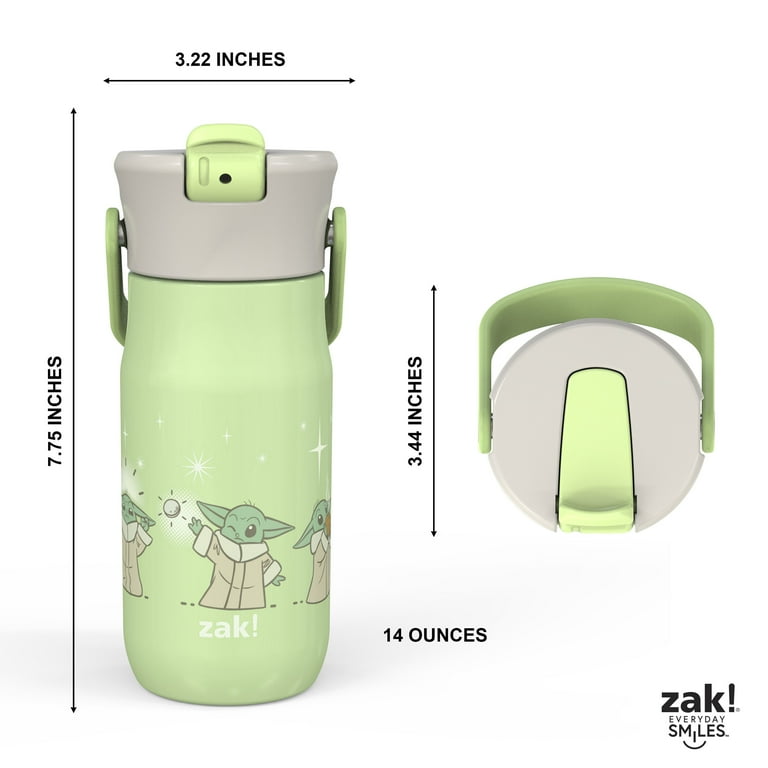 Zak Designs Kids Water Bottle, Thermal Stainless Steel, Vacuum