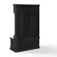 thumbnail image 3 of Crosley Furniture Seaside Wood Hall Tree in Distressed  Black, 3 of 11