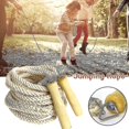 thumbnail image 2 of 3-10m Long Jump Rope, Multiplayer Rope Skipping, Long Skipping Rope With Wooden Handle, Best Team Group Double Dutch Jump Rope, 2 of 5