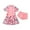 Red, variant on Odeerbi Two Piece Swim Dress Swimsuits for Toddler Kids Girls Modest Training Swimdress Bathing Suits Swimwear with Shorts Cute Flowers Leaf Print Swimming Trunks Beachwear Set Pink