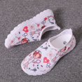 thumbnail image 5 of Rimocy - Zapatos de enfermera para mujer, zapatillas transpirables con estampado para mujer, zapatillas ligeras antideslizantes sin cordones, zapatillas deportivas informales de suela suave para mujer, 5 of 5