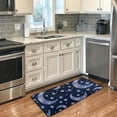 thumbnail image 2 of Area Rugs Carpet for Bedroom Floor Kitchen Rugs Night Stars Crescent Moon Door Mat Bedside Runner Rug Living Room Washable Non Slip 39×20in, 2 of 7