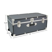 Seward Explorer 30 Trunk with Wheels & Lock, Gray