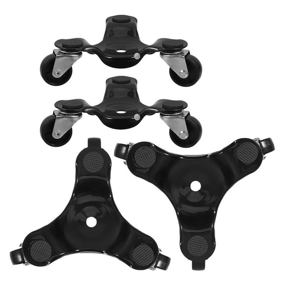 PENIKOKO Furniture Transport Dolly 4Pcs Three Wheel Design Carbon Steel Abs For Business Relocations