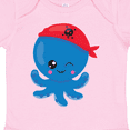 thumbnail image 4 of Inktastic Pirate Octopus, Cute Octopus, Little Octopus Boys or Girls Baby Bodysuit, 4 of 5