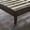 Brown, variant on TMS Match Twin Size Transitional Open Frame Bed, Solid Wood, Rustic Natural