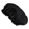 thumbnail image 1 of 2x Gorro de noche de suave para mujer Gorro contra la pérdida de cabello Gorro para el cabello Envoltura para la cabeza BLESIY Sombrero de dormir de raso de seda, 1 of 8
