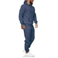 thumbnail image 3 of CUBECIRCLE Sweatsuits for Men 2 Piece Men's Jogging Tracksuit Set Hoodie Casual Athletic Long Sleeve Zipper Suit Set Men's Casual Outfits, 3 of 5