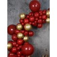 thumbnail image 4 of Kit de guirnaldas con forma de arco con forma de globo MEBAY, negro, dorado y rojo, 141 unidades, 4 of 7