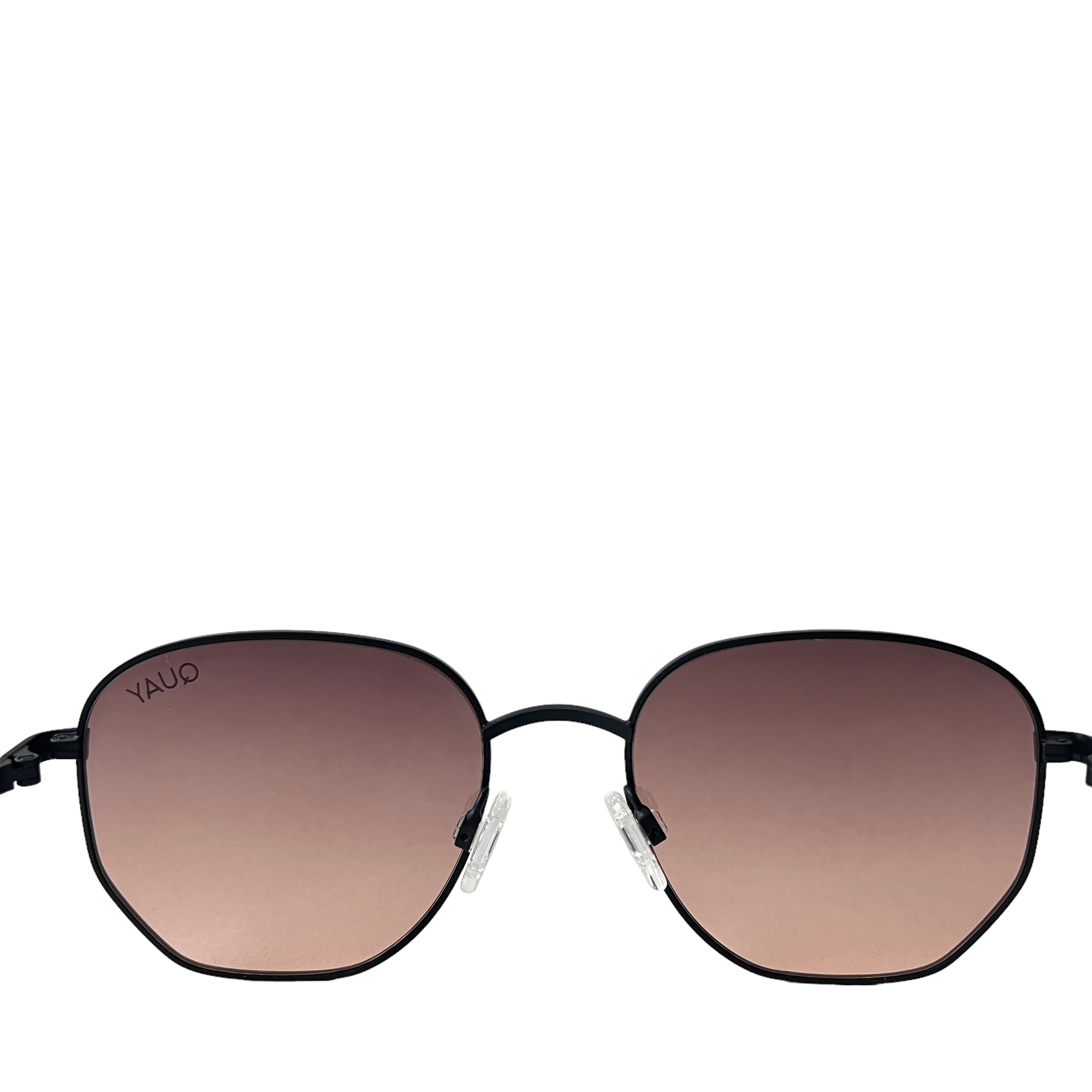 Quay Australia Big Time Sunglasses Black Brown To Orange  display picture 2