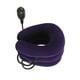thumbnail image 5 of Almohada inflable de cuello de 3 capas para viajes en coche, para mujeres y hombres. Violeta, 5 of 9