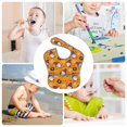 thumbnail image 6 of Bingfone Mess-Proof Baby Bib - Waterproof Bib for Baby Boy or Girl with Food Catcher Pocket, Unisex-Halloween Witches Gnome, 6 of 6
