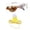 Brown, variant on Interactive Hanging Bird Cat Teaser with Realistic Bird Sound & Feathers, Adjustable Retractable Rope, Boredom Relief Exercise Toy for Indoor Cats & Kittens, Blue