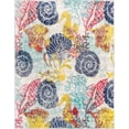 thumbnail image 3 of Unique Loom Seahorse Ariel Rug , 7' 10" x 10' 0" ,Multi, 3 of 8