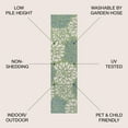 thumbnail image 2 of JONATHAN Y SANTA MONICA 2 x 8 Runner Rug, Zinnia Floral Textured Weave - Cream/Green, SMB110D-28, 2 of 8